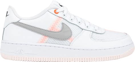 Buy Air Force 1 GS 'White Hyper Crimson' 